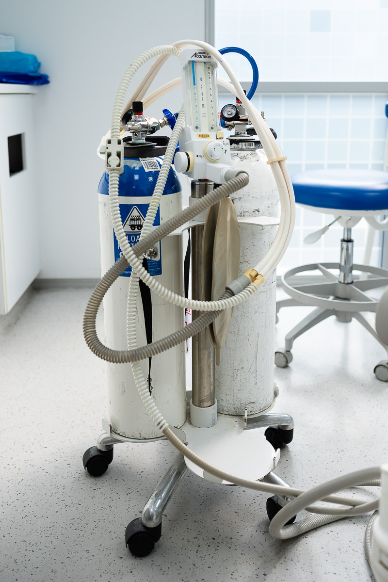 Nitrous oxide happy gas sedation at the dentist, Gold Coast